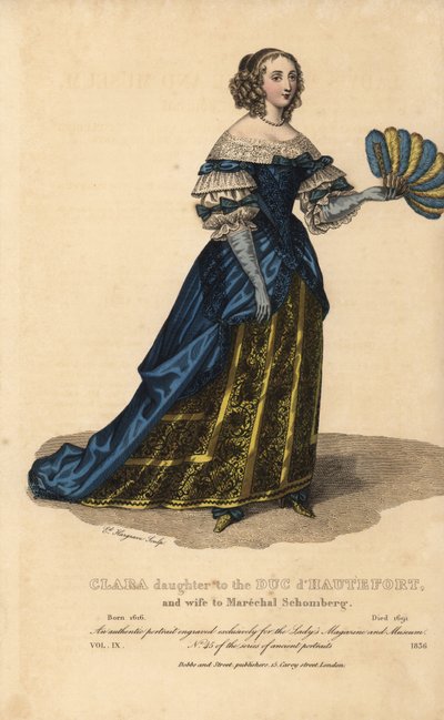 Clara de Hautefort, figlia del Duca d